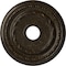 Ekena Millwork Dublin Medallion (Canopies up to 5 1/8"), 17 7/8"OD x 3 5/8"ID x 1 1/4"P, Stone Hearth Crackle CM17DUSHC - alternate 1